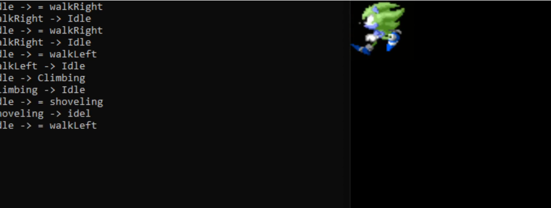 Animation finite state machine Animation finite state machine