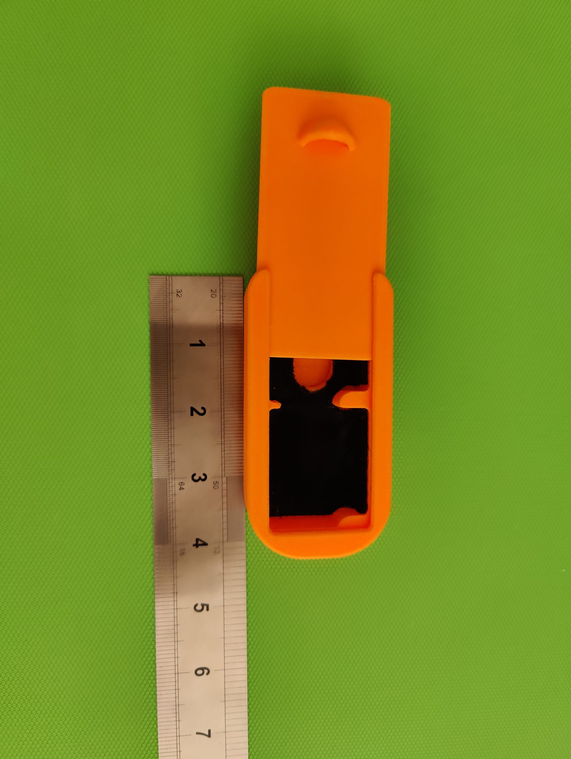 Go-Pro-Battery case fully open size Go-Pro-Battery case fully open size